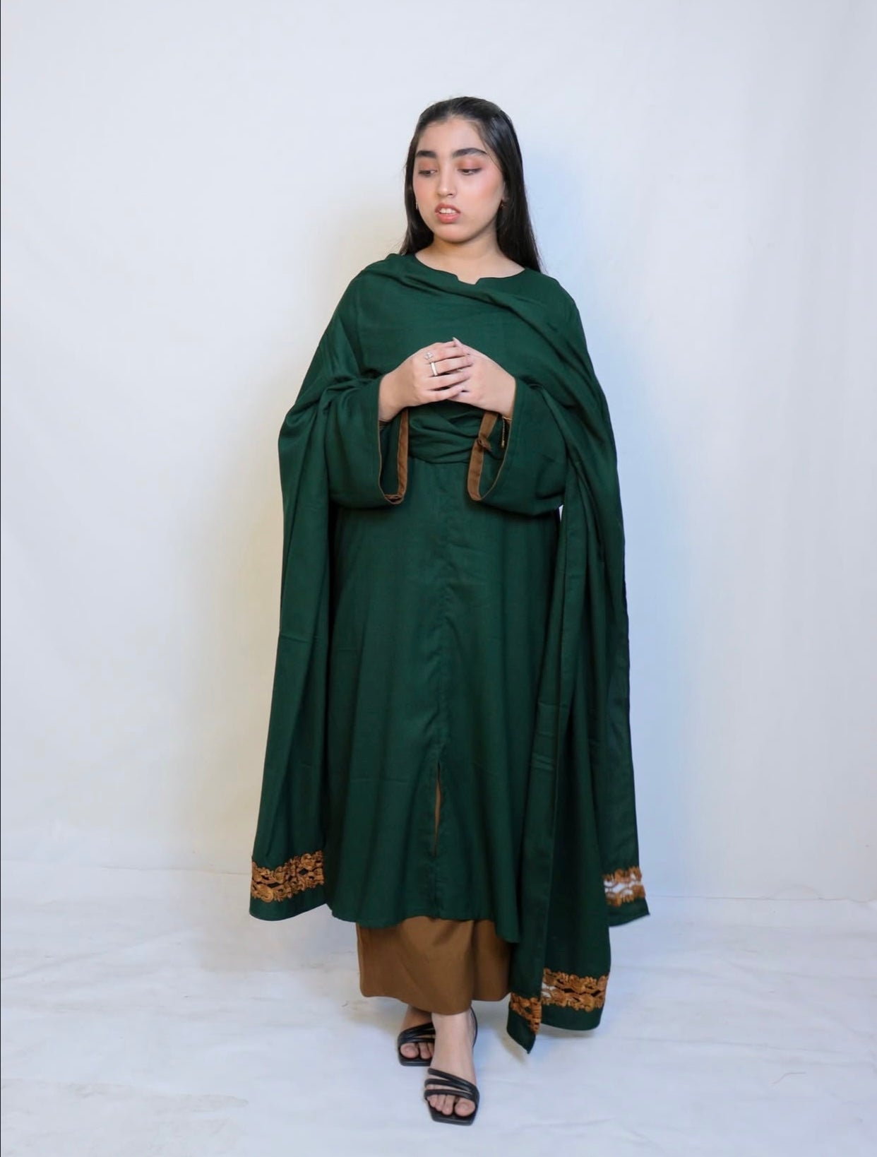 Bottle Green Coord Set