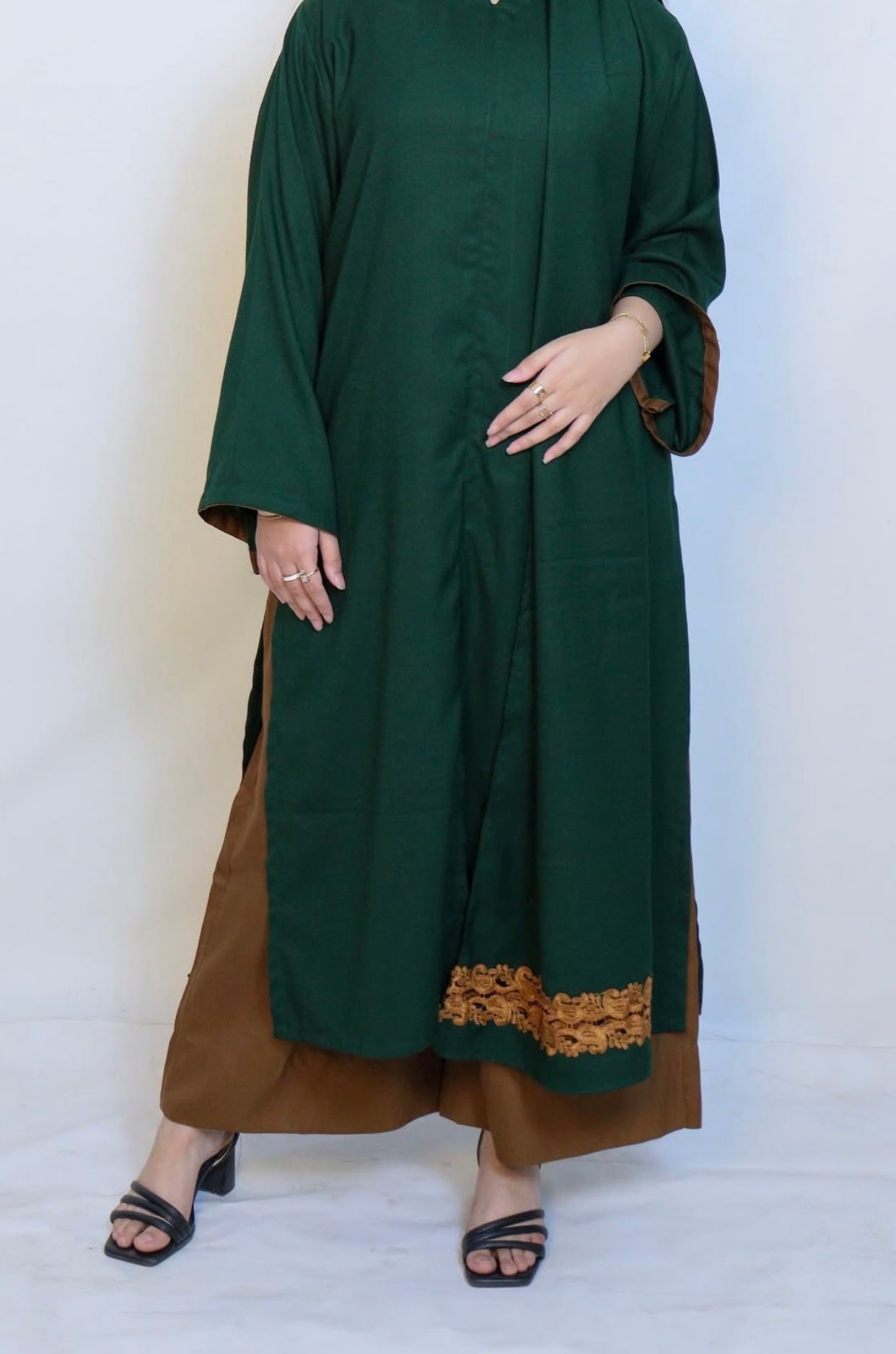 Bottle Green Coord Set