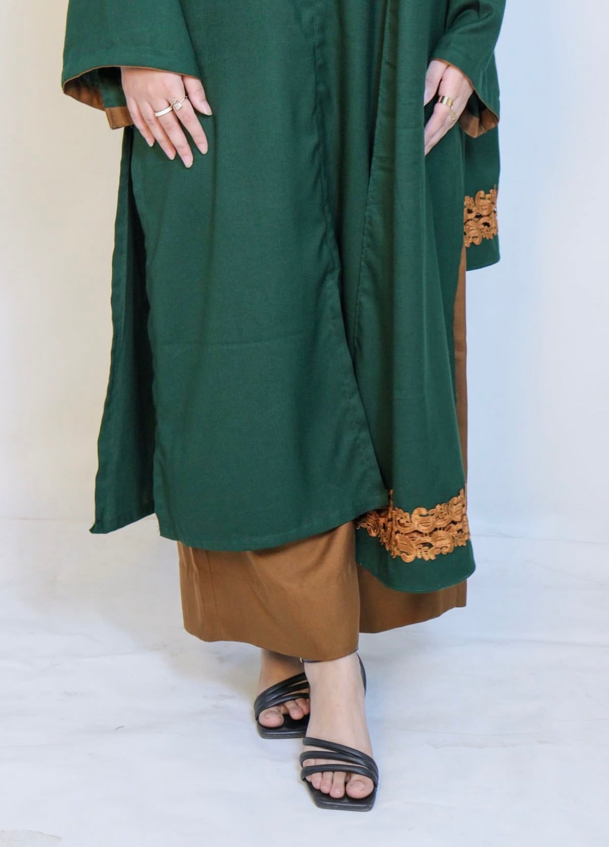 Bottle Green Coord Set